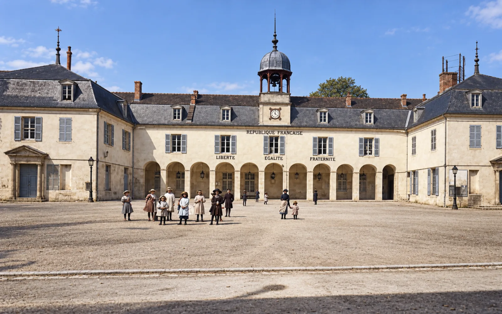 Das Rathaus von Bar-sur-Aube, Nachher